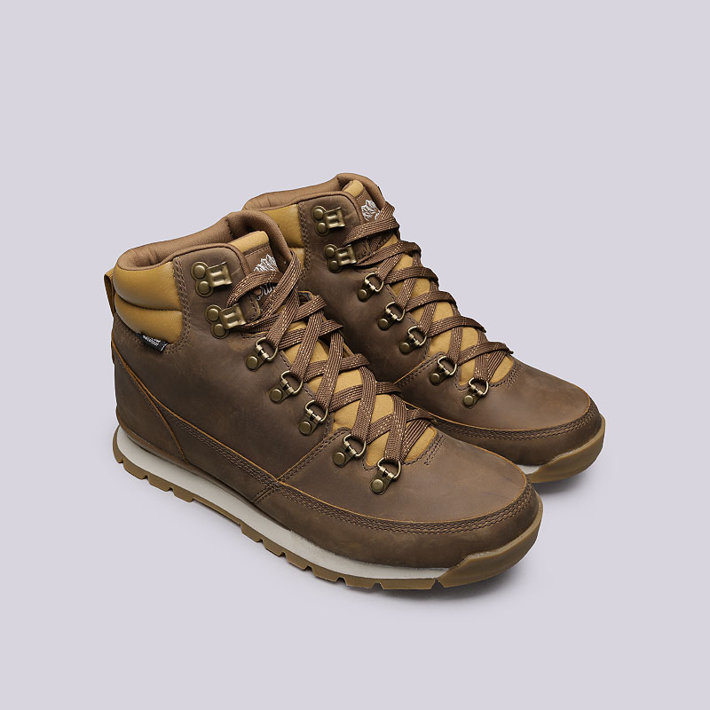 мужские коричневые ботинки The North Face Back To Berkeley Redux Leather T0CDL05WD - цена, описание, фото 2